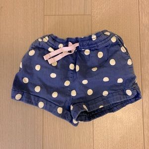 Mini Boden polka dot shorts